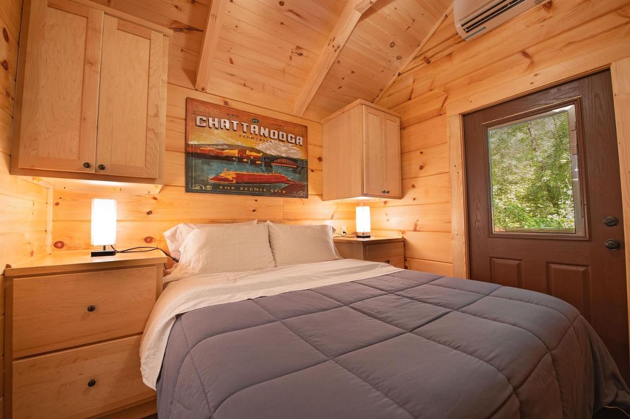 Ernie Cabin Wauhatchie Woodlands Tiny Cabin Chattanooga Exteriör bild