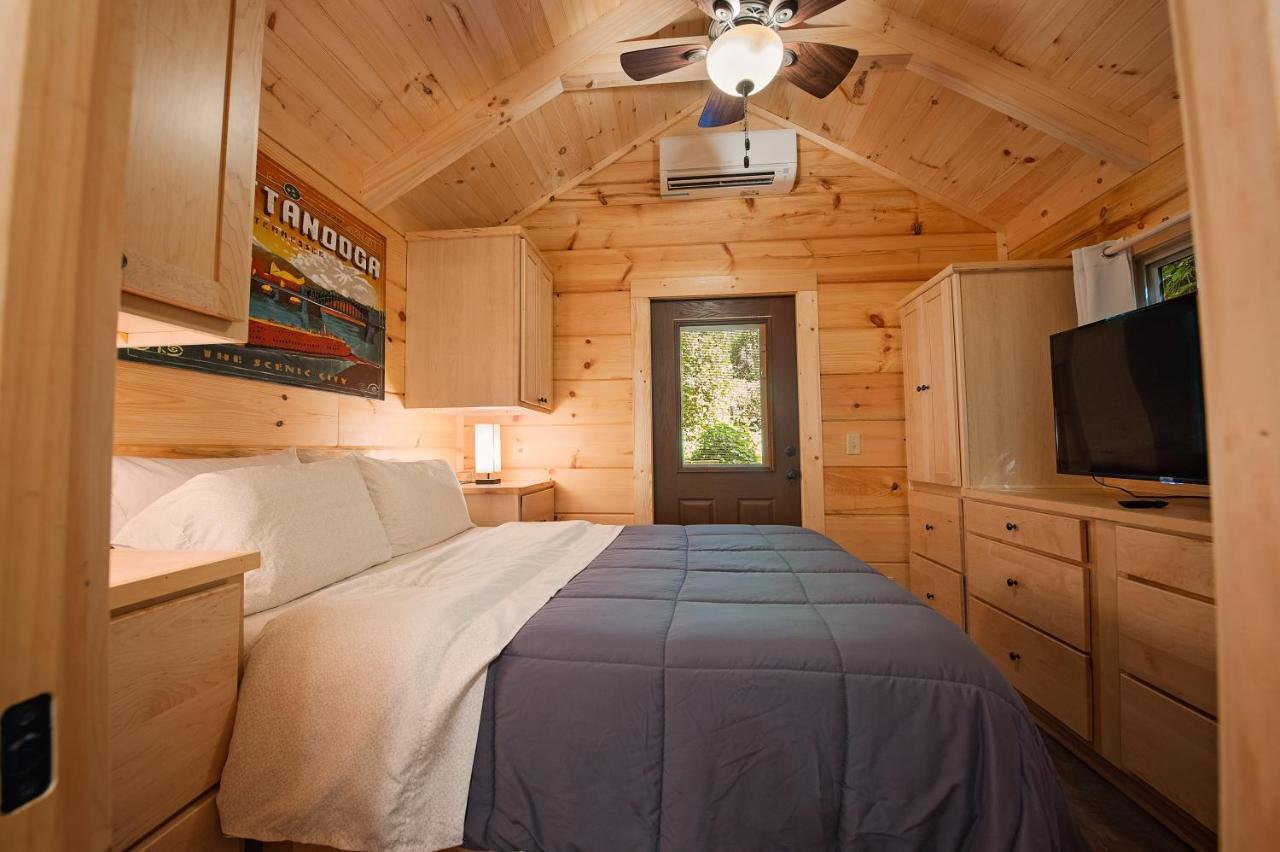 Ernie Cabin Wauhatchie Woodlands Tiny Cabin Chattanooga Exteriör bild