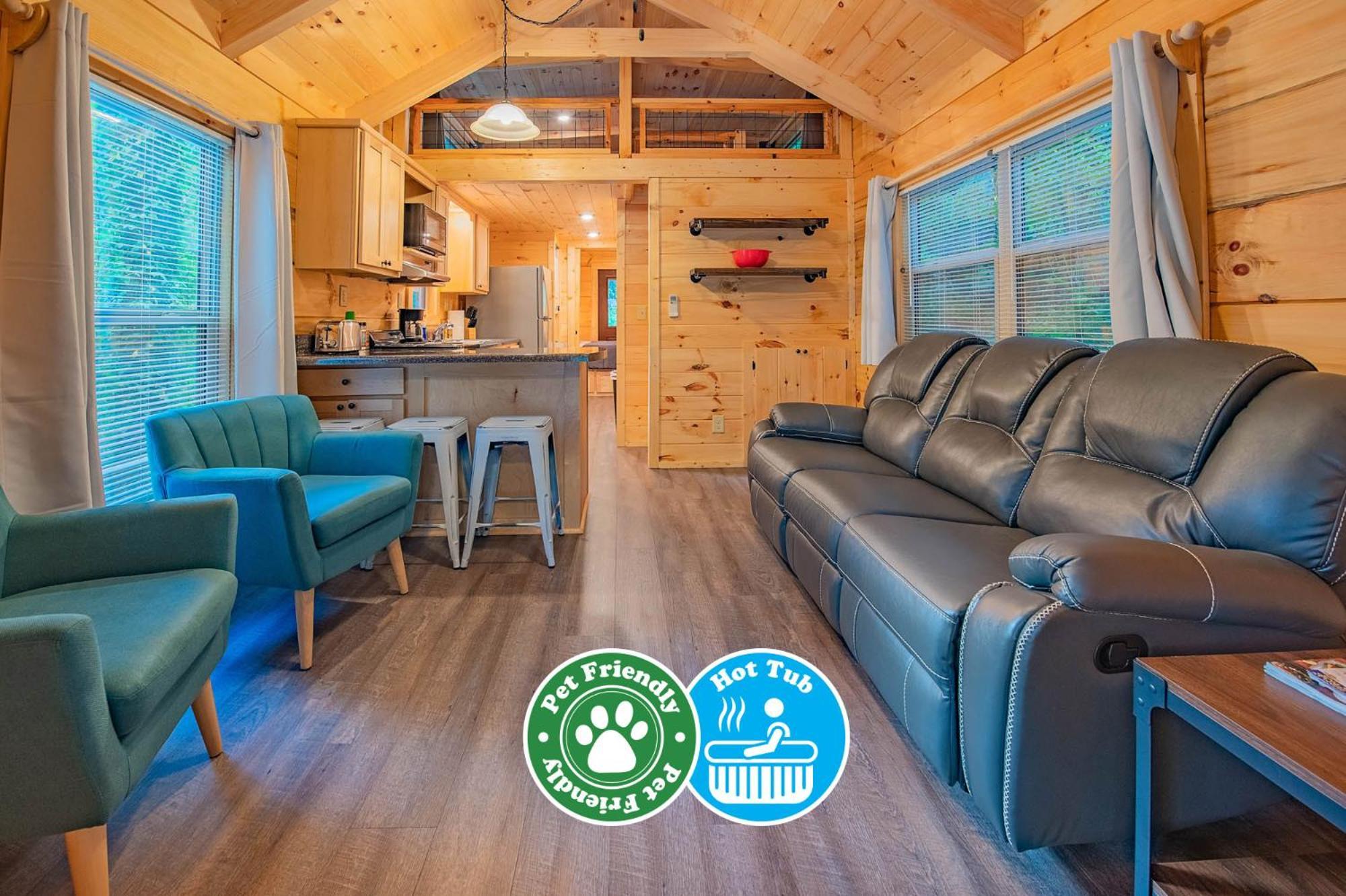 Ernie Cabin Wauhatchie Woodlands Tiny Cabin Chattanooga Exteriör bild